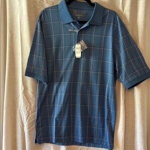 NWT Jos. A. Bank Blue Plaid Men's Shirt